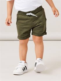 NAME IT Sweat Shorts Vermo Mørkegrøn